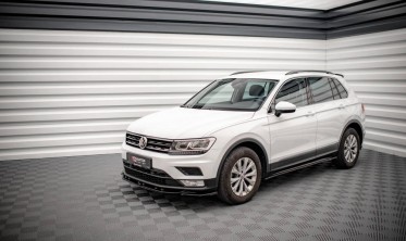 Тюнінг накладки під бічні пороги Volkswagen Tiguan MK2 фото
