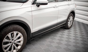 Тюнінг накладки під бічні пороги Volkswagen Tiguan MK2 фото