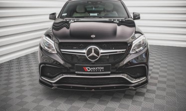 Накладка под передний бампер Mercedes GLE Coupe 63AMG C292 фото