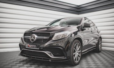 Накладка под передний бампер Mercedes GLE Coupe 63AMG C292 фото