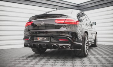 Центральный задний диффузор Mercedes GLE Coupe C292 63AMG фото
