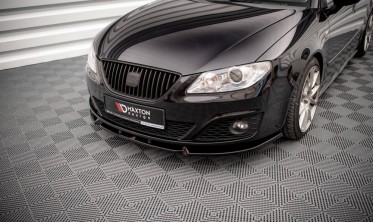 Тюнинг диффузор переднего бампера Seat Exeo фото