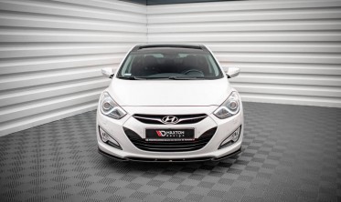 Тюнинговая накладка на передний бампер Hyundai I40 MK1 фото