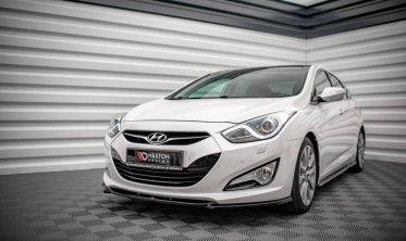 Тюнинговая накладка на передний бампер Hyundai I40 MK1 фото