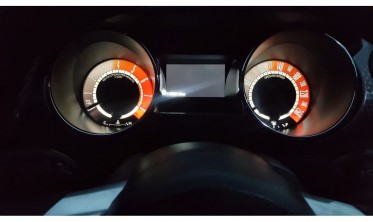 Шкалы-заменители с миль на км Ford Mustang IV индивидуальный дизайн фото