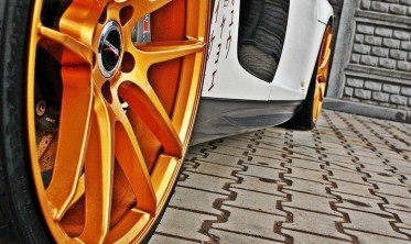 Тюнінгові накладки на пороги Audi R8 МК1 фото