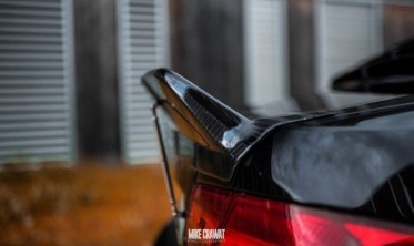 Тюнинговый спойлер на багажник Ducktail BMW M3 E92 фото