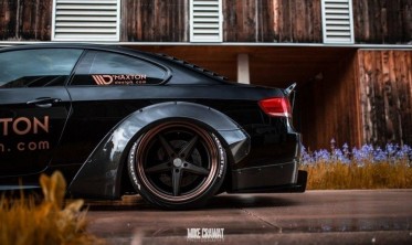Тюнинговый спойлер на багажник Ducktail BMW M3 E92 фото