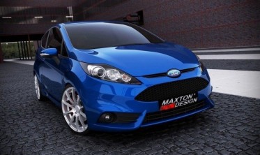Бампер передний Ford Fiesta MK7 дорестайл в стиле ST фото