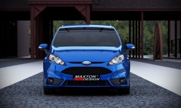 Бампер передний Ford Fiesta MK7 дорестайл в стиле ST фото