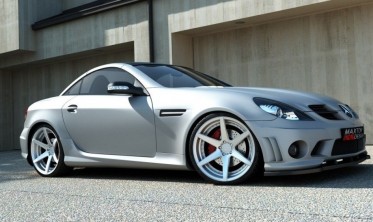 Передній дифузор Mercedes SLK R171 для бампера ME-SLK-R171-AMG204-F1 фото