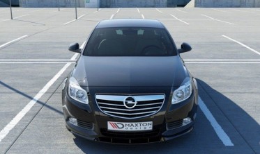 Тюнінгова накладка (юбка) переднього бампера Opel Insignia OPC Line NURBURG фото