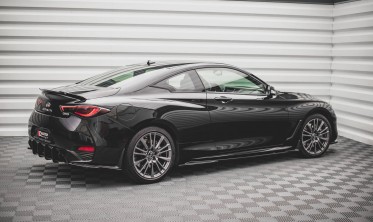 Диффузоры порогов INFINITI Q60 S MK2 глянец фото