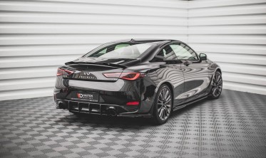 Бічні накладки заднього бампера Infiniti Q60 S MK2 глянцеві фото