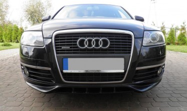 Накладка передня (дифузор) Audi A6 C6 стиль S-line фото