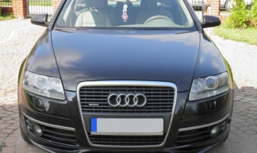 Накладка передня (дифузор) Audi A6 C6 стиль S-line фото