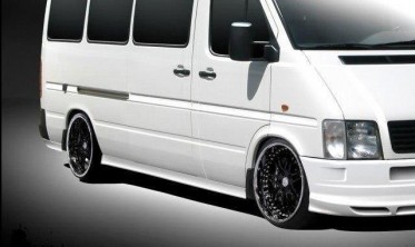 Тюнинговые накладки на пороги Volkswagen LT (4 елемента) фото