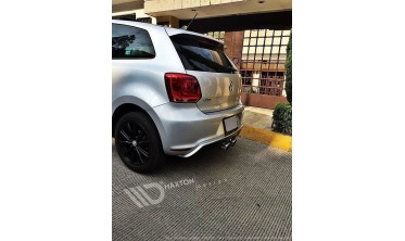 Накладка на задній бампер Volkswagen Polo MK5 GTI фото