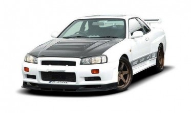 тюнінговий бампер передній Nissan Skyline R34 GTT фото
