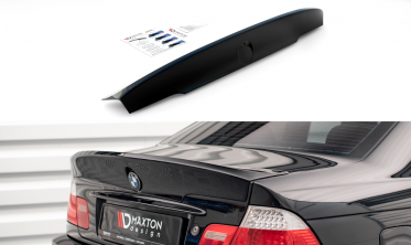 Спойлер на крышку багажника BMW 3 E46 Coupe стиль M3 CSL  фото