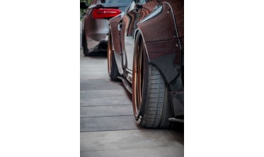 Комплект обвісу (широкий кузов) + спліттера BMW M3 E92 фото