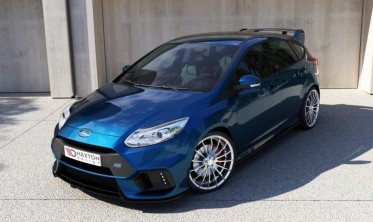 Тюнинговый бампер передний Ford Focus MK3 в стиле RS фото