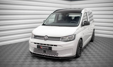 Накладка под передний бампер VW Caddy MK5 фото