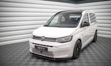 Тюнінговий дифузор переднього бампера VW Caddy MK5 фото
