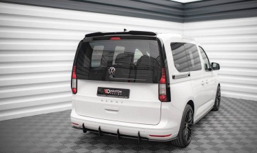 Накладка на задний бампер Street pro VolkswagenN Caddy MK5 фото