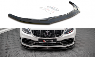 Спойлер під передній бампер Mercedes C 63AMG CoupeC205 рестайл фото
