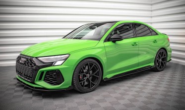 Диффузоры + накладки на боковые пороги Street pro Audi RS3 8Y Sedan фото