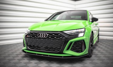 Накладка на передній бампер Street pro Audi RS3 8Y фото