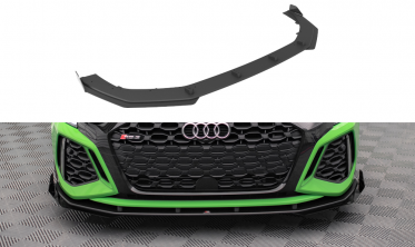 Дифузор + бічні накладки під передній бампер Street pro Audi RS3 8Y фото