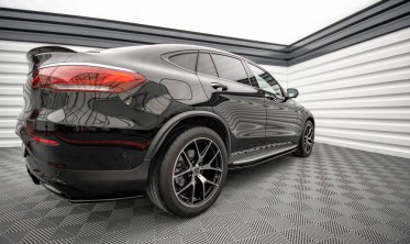 Боковые диффузоры на пороги Mercedes GLC Coupe C253 AMG-line FL фото