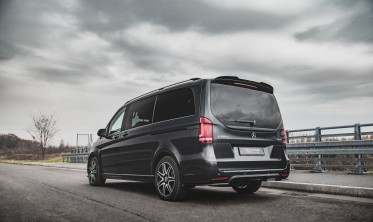 Накладка на спойлер Mercedes V-класс AMG-line W447 Fl фото