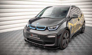 Диффузор под передний бампер BMW I3 MK1 послерестайл / i3 S Mk1 FL фото