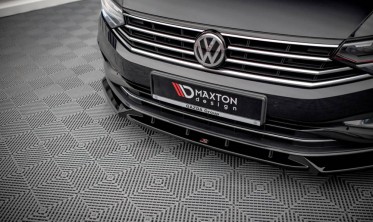 Тюнинг накладка переднего бампера VW Passat B8 рестайл фото