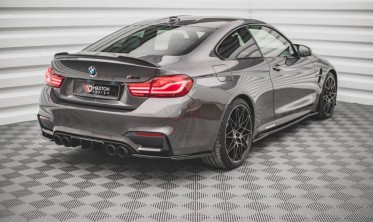 Тюнинговый диффузор заднего бампера для BMW M4 F82 фото