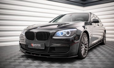 Тюнинг накладка переднего бампера BMW 7 F01 M-pack фото