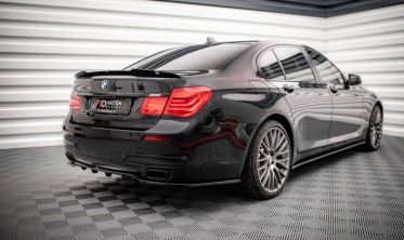 Тюнінговий дифузор на задній бампер BMW 7 F01 M-pack фото