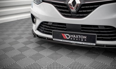 Тюнінговий дифузор переднього бампера Renault Clio MK5 фото
