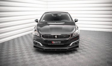 Тюнінг накладка на передній бампер Peugeot 508 MK1 GT рестайл фото