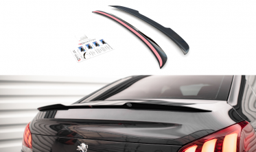 Спойлер кришки багажника Peugeot 508 MK1 рестайл GT версія фото
