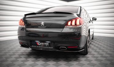 Спойлер крышки багажника Peugeot 508 MK1 рестайл GT версия фото