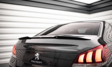 Спойлер крышки багажника Peugeot 508 MK1 рестайл GT версия фото