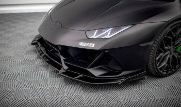 Тюнинг накладка на передний бампер Lamborghini Huracan EVO фото