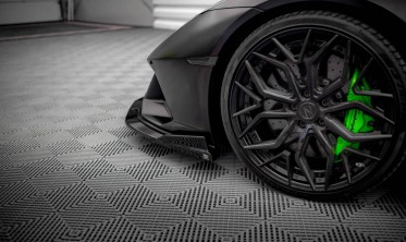Тюнинг накладка на передний бампер Lamborghini Huracan EVO фото