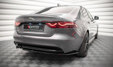 Тюнинговая накладка на задний бампер Jaguar XF MK2 R-SPORT фото
