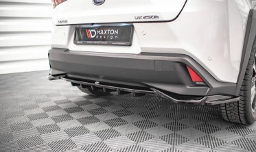 Тюнинговая накладка на задний бампер Lexus UX MK1 фото