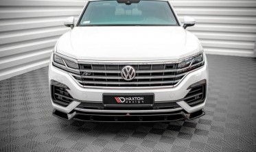 Тюнинговая накладка под передний бампер VW Touareg MK3 R-Line фото